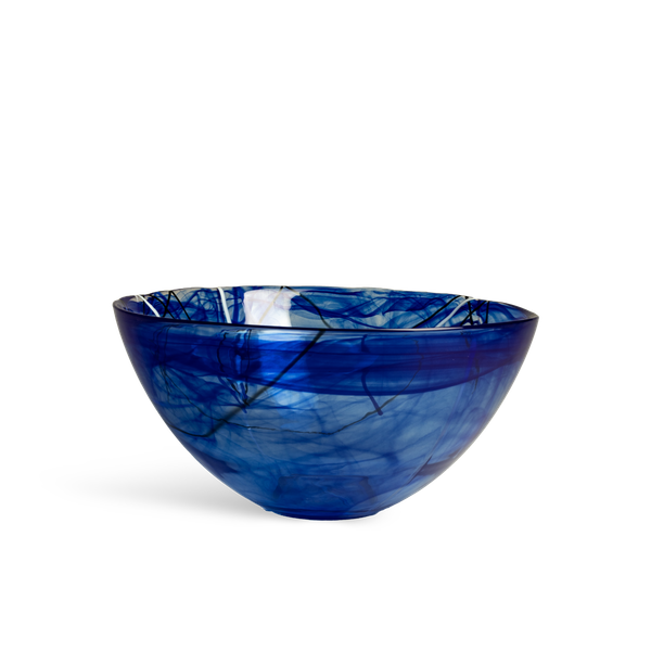  Tô pha lê Contrast xanh 35cm 