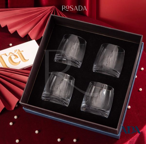  Set 04 cốc Pavo 230ml 