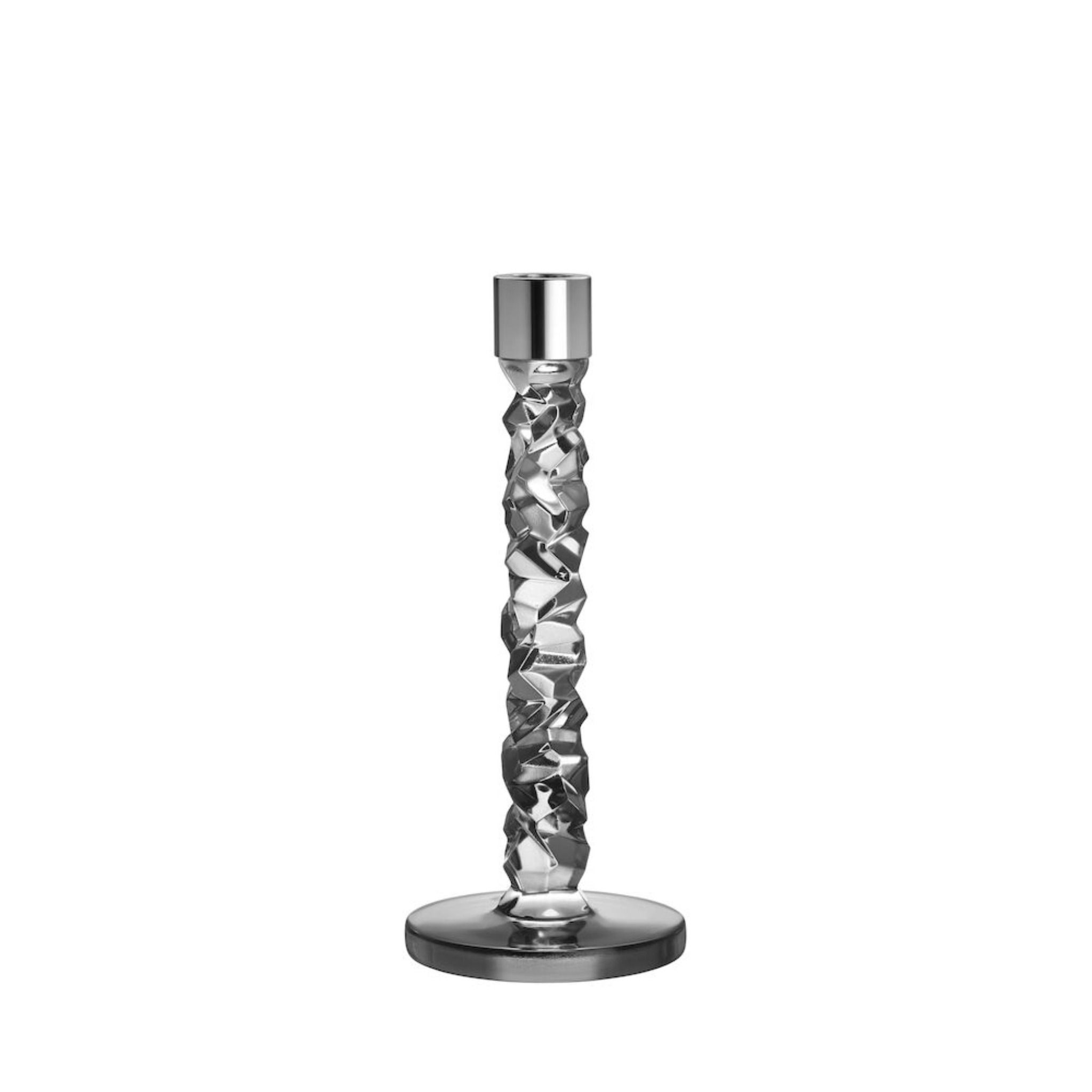  Set 2 chân nến Carat anthracite 24.2cm 