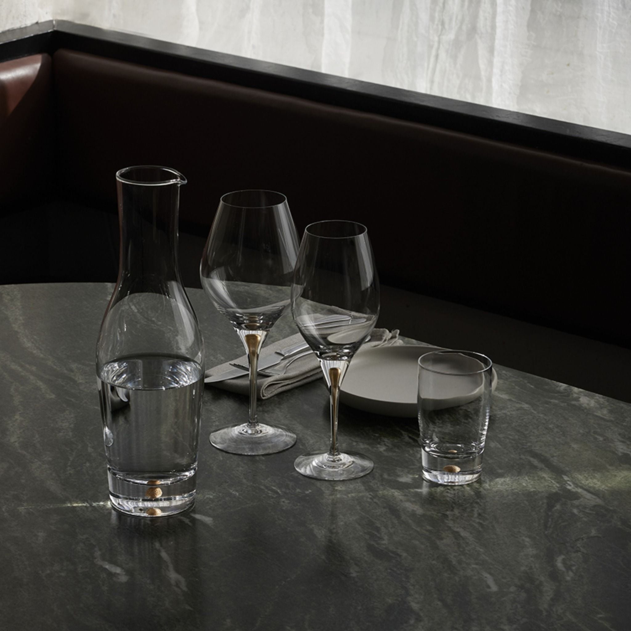  Set 2 ly vang trắng Intermezzo Balance gold 440ml 