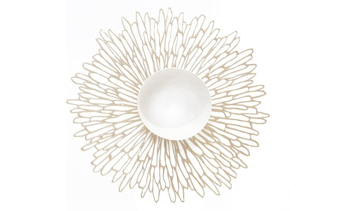  Tấm lót bàn ăn Pressed Bloom Gunmetal Chilewich 