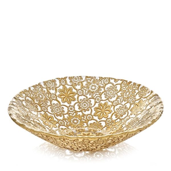  Tô Arabesque Gold Leaf 33cm 