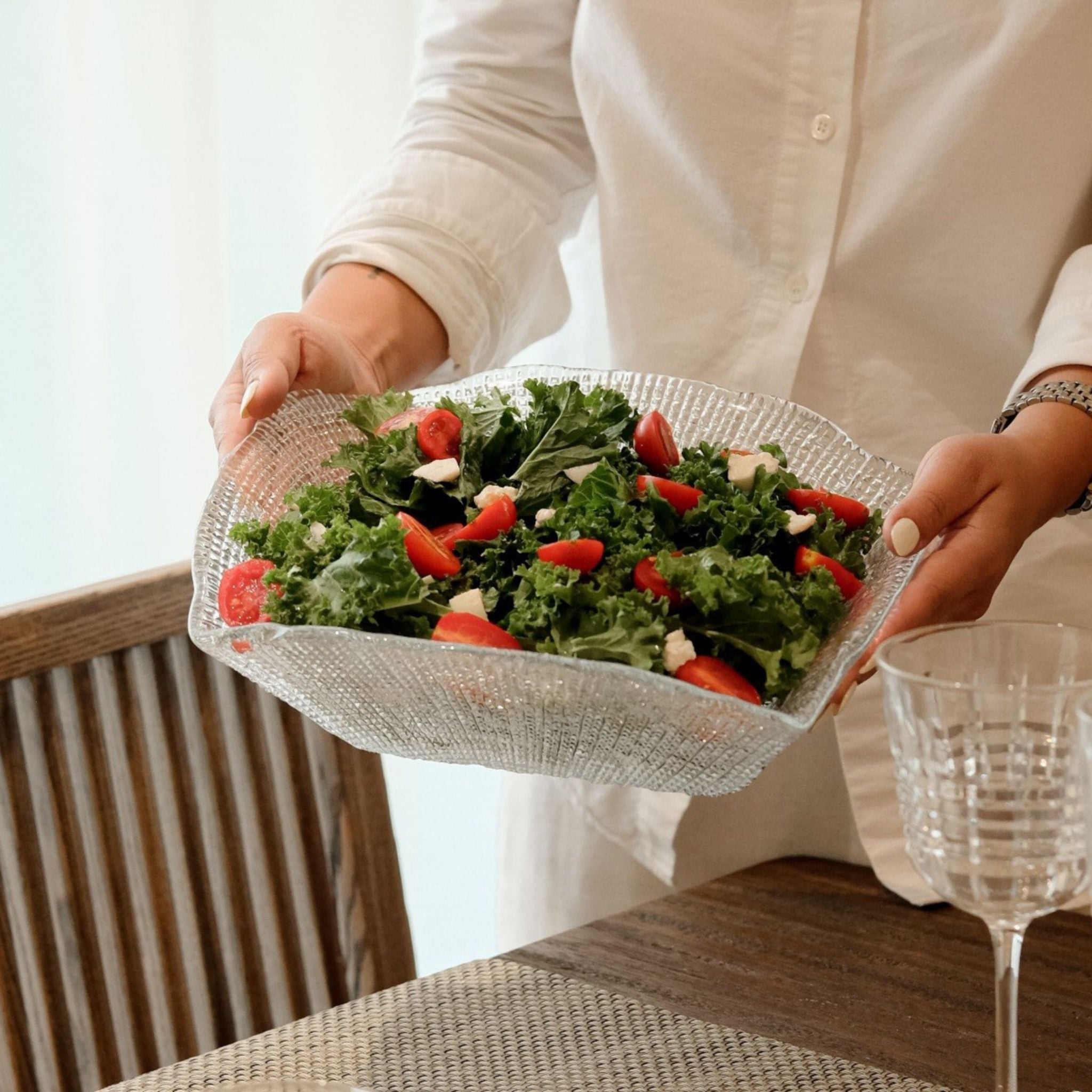  Tô vuông DIAMANTE' 28cm 