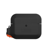  ỐP BẢO VỆ CHỐNG SỐC UAG SILICON  CHO AIRPODS PRO - Black/Orange 