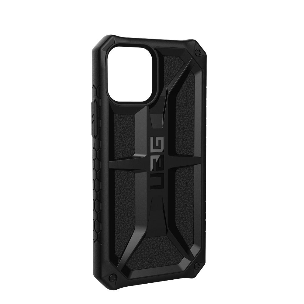  ỐP LƯNG UAG MONARCH CHO IPHONE 12 [6.1-INCH] - Black 