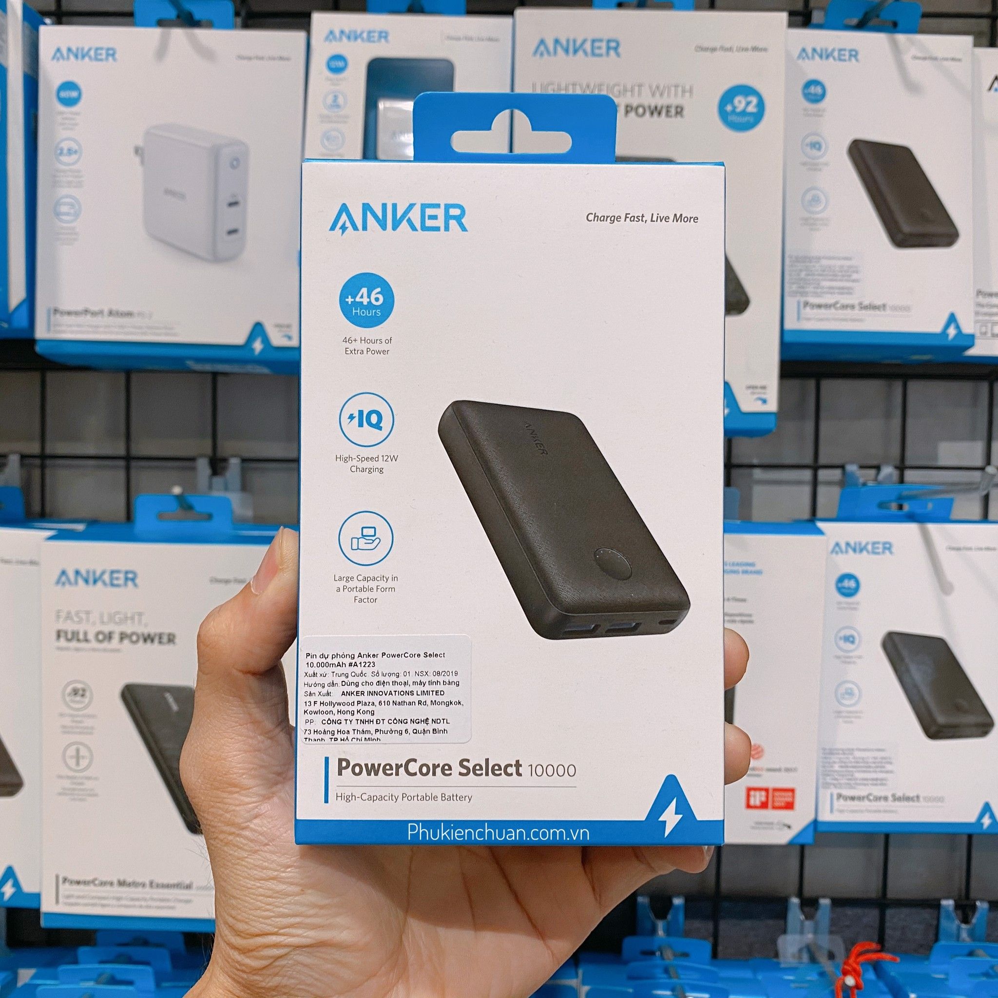  Pin Dự Phòng Anker PowerCore Select 10000 