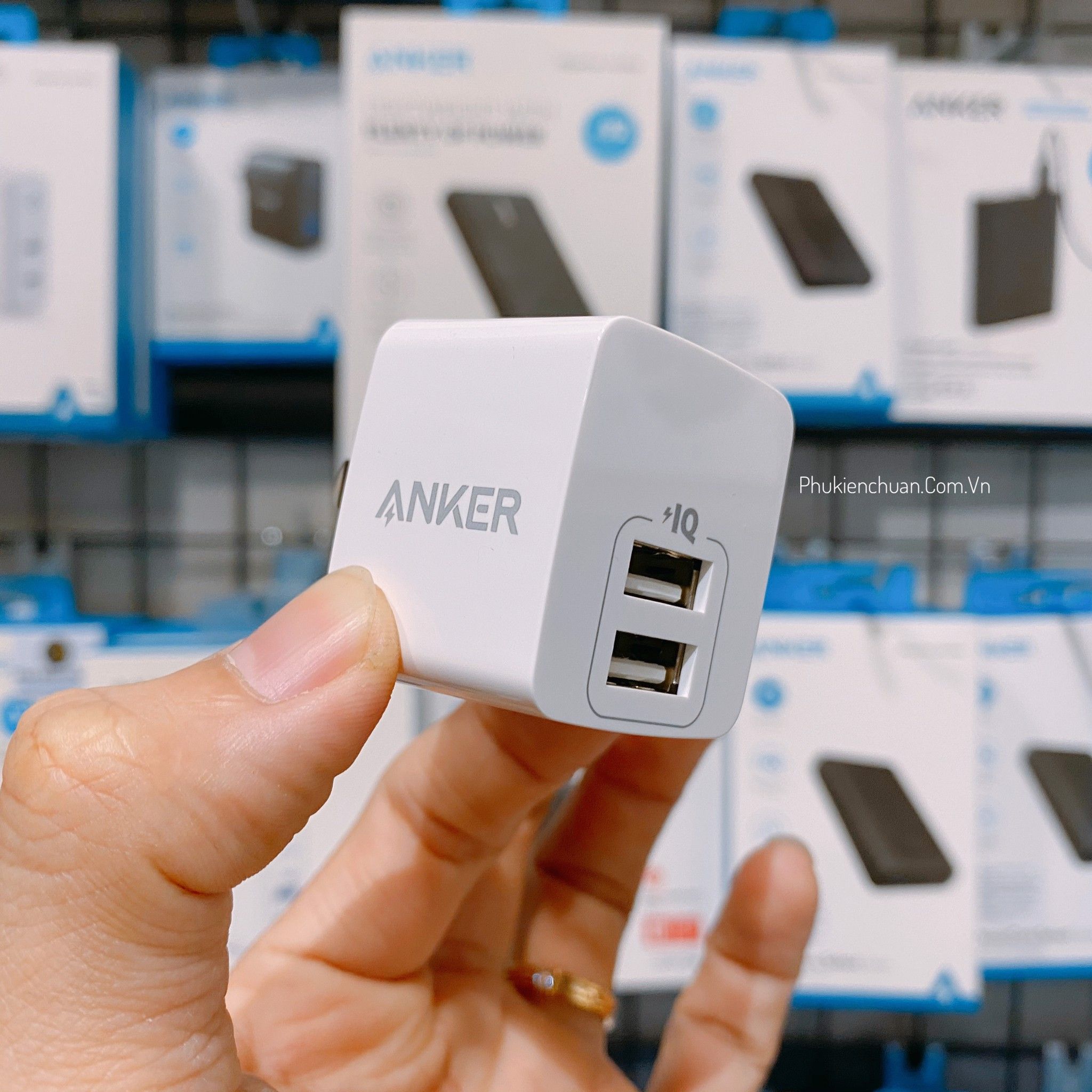  Sạc Anker PowerPort Mini 2 Cổng, 12w 