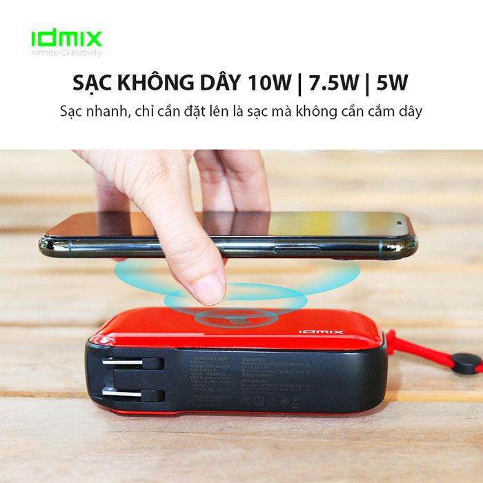  Pin dự phòng đa năng Mr. Charger 10000 CH06 IDMIX 