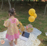  Váy hoa hồng,vàng DR187 