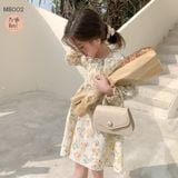  MB002 - Váy hoa mẹ và bé 