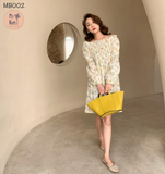  MB002 - Váy hoa mẹ và bé 