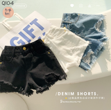  Quần short jean - rách kiểu cá tính 3 Màu Q104 