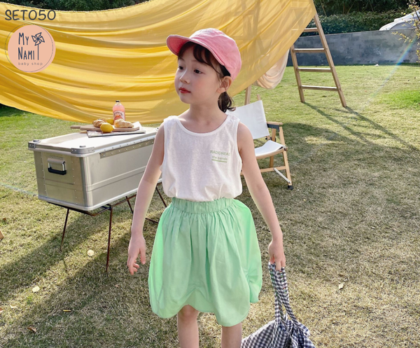  SET050 ÁO +VÁY RỜI 