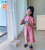  SET057 - Bộ thun tay ngắn quần dài 