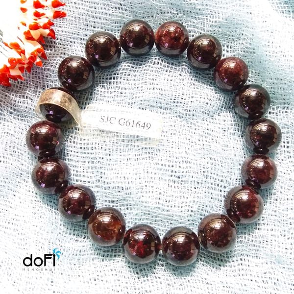  VÒNG ĐÁ GARNET LỰU ĐỎ KIỂM ĐỊNH SBJ 