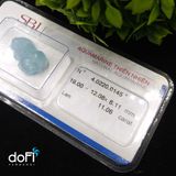  MẶT TỲ HƯU ĐÁ AQUAMARINE KIỂM ĐỊNH SBJ 