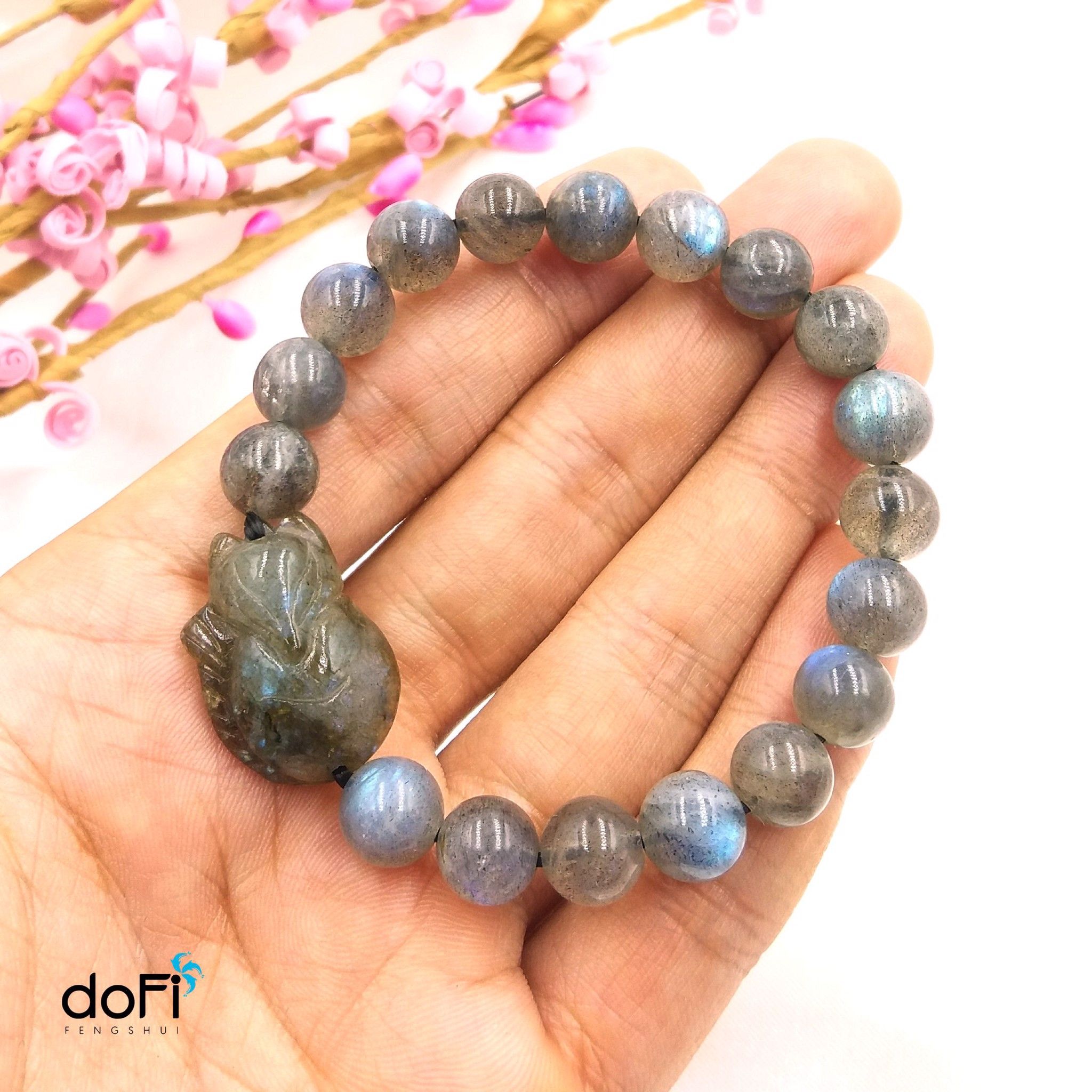  VÒNG HỒ LY ĐÁ XÀ CỪ (LABRADORITE) 