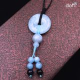  MẶT DÂY ĐỒNG ĐIẾU -  AQUAMARINE 