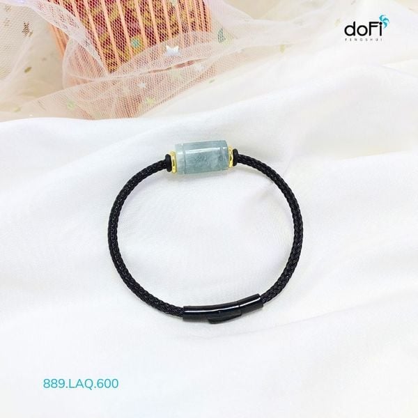  Vòng Lu Thống Aquamarine Dáng Vuông 