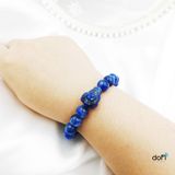  VÒNG ĐÁ KYANITE PHỐI THIỀM THỪ LAPIS LAZULI 