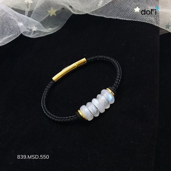  Vòng Tay Đồng Điếu Moonstone 