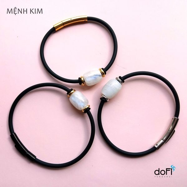  VÒNG LU THỐNG BẦU CÓ KHÓA - ĐÁ MẶT TRĂNG (MOONSTONE) 