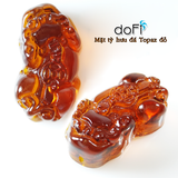  MẶT DÂY TỲ HƯU ĐÁ TIÊU CHUẨN - TOPAZ SIZE M 