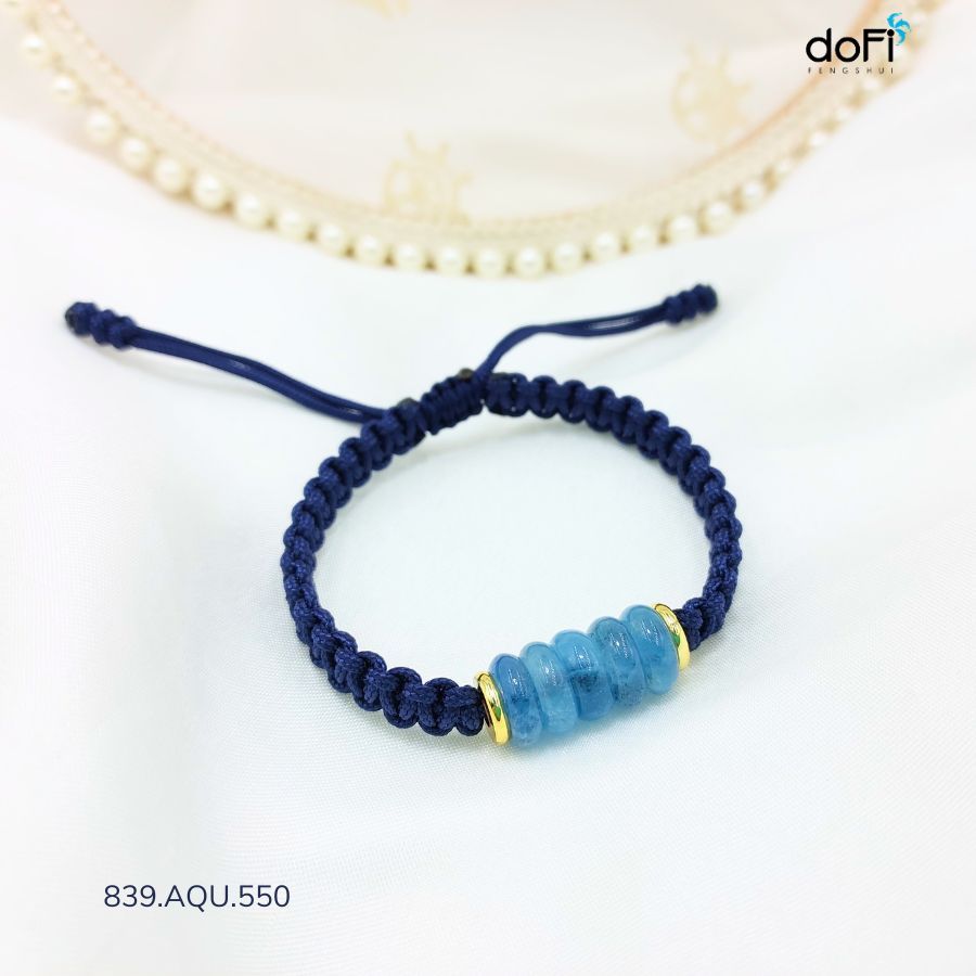  Ngũ Điếu Thắt Dây Thái - Aquamarine 