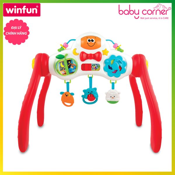  Đồ Chơi Trẻ Em Kệ Chữ A WINFUN 3 Chức Năng, Có Nhạc 0822 