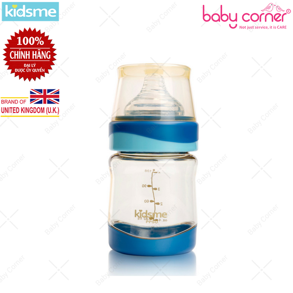  Bình Sữa Cổ Rộng KIDSME Nhựa PPSU - 120ml 