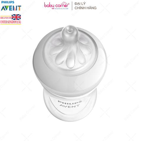  Bình Sữa Mô Phỏng Tự Nhiên (Mẫu Mới) Nhựa PP Philips Avent, 260ML, Cho Bé Từ 1 Tháng Tuổi 