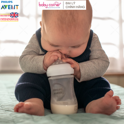  Bình Sữa Mô Phỏng Tự Nhiên (Mẫu Mới) Nhựa PP Philips Avent, 260ML, Cho Bé Từ 1 Tháng Tuổi 