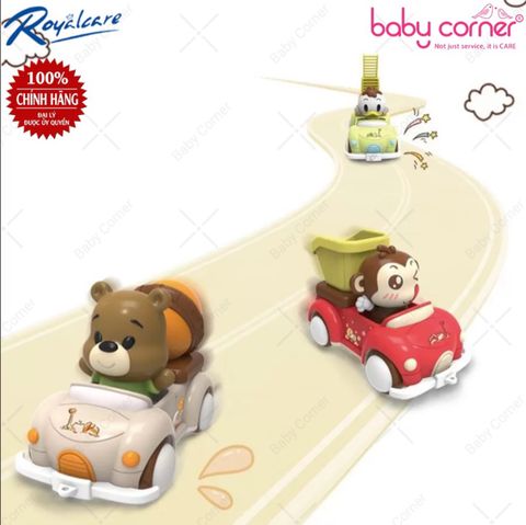  Xe Đồ Chơi Chạy Đà Chú Khỉ Royalcare 