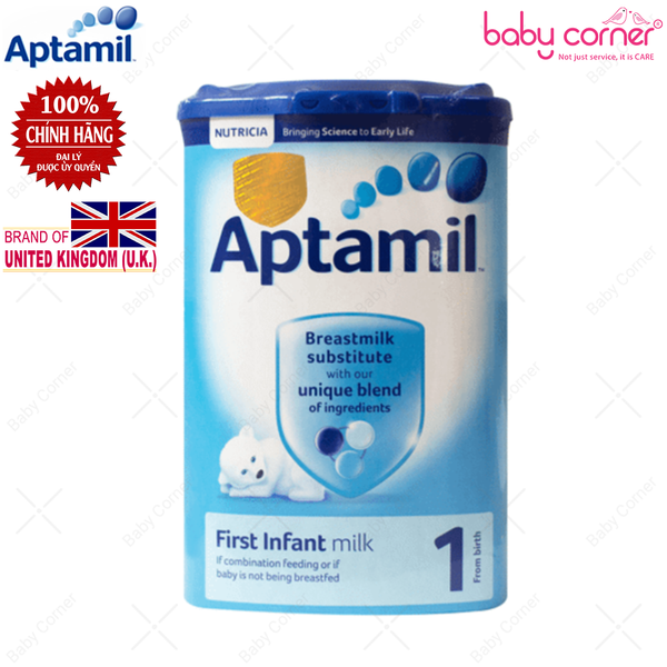  Sữa Bột Aptamil First Infant Số 1, 0-6 tháng, 900g 