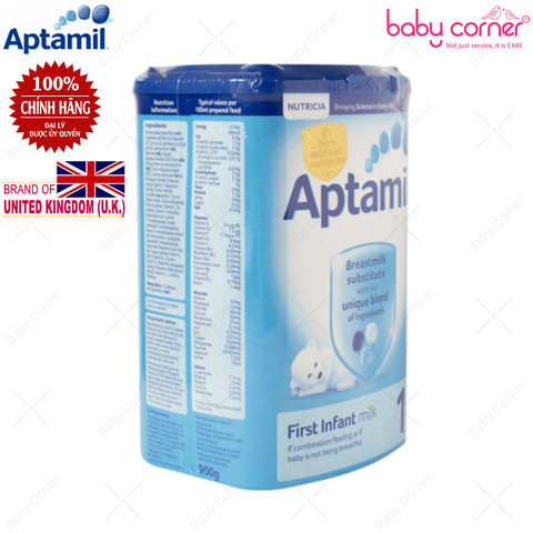  Sữa Bột Aptamil First Infant Số 1, 0-6 tháng, 900g 