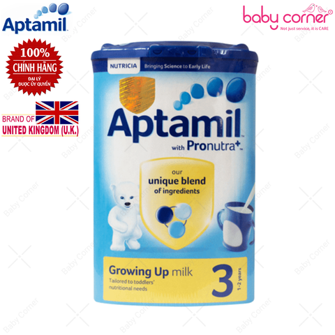  Sữa Bột Aptamil Pronutra Số 3 cho trẻ từ 1-2 tuổi (Hộp 900g) 