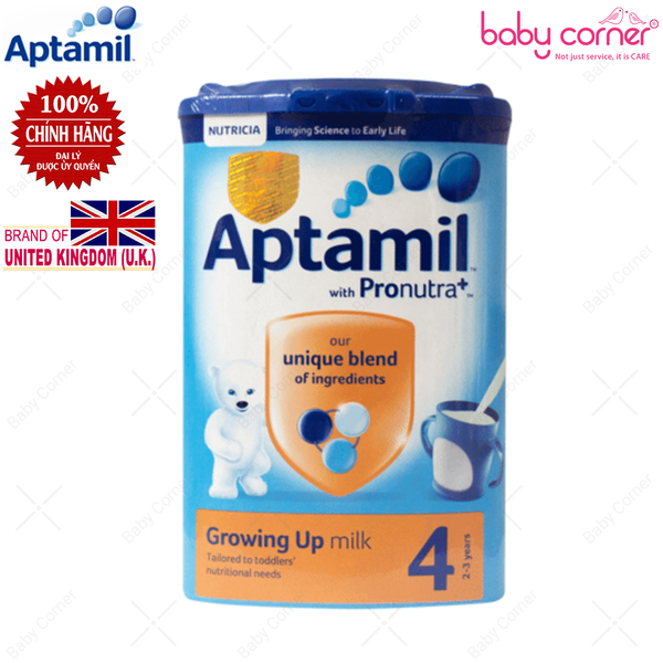  Sữa Bột Aptamil Số 4, 900g, cho trẻ từ 2-3 tuổi 