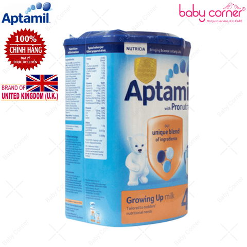 Sữa Bột Aptamil Số 4, 900g, cho trẻ từ 2-3 tuổi 