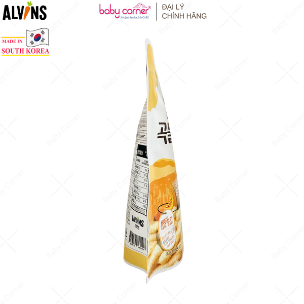 Bánh Gạo Ăn Dặm Hữu Cơ Cho Bé Vị Bí Ngô ALVINS, 25G 