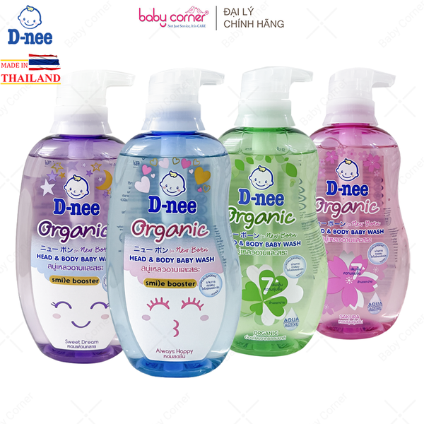 Sữa Tắm Gội Em Bé (Baby) DNEE, 380ML, Cho Bé Từ 0-3 Tuổi 