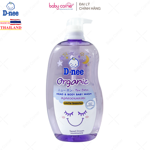  Sữa Tắm Gội Em Bé (Baby) DNEE, 800ML, Cho Bé Từ 0-3 Tuổi 