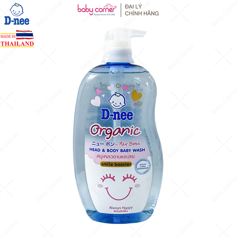  Sữa Tắm Gội Em Bé (Baby) DNEE, 800ML, Cho Bé Từ 0-3 Tuổi 