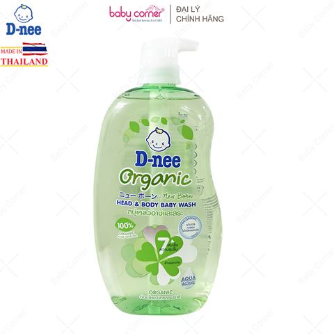 Sữa Tắm Gội Em Bé (Baby) DNEE, 800ML, Cho Bé Từ 0-3 Tuổi 