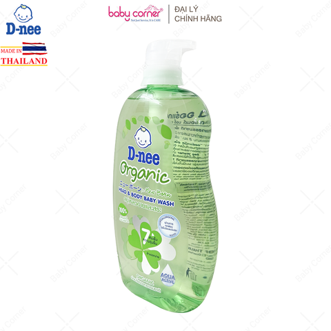  Sữa Tắm Gội Em Bé (Baby) DNEE, 800ML, Cho Bé Từ 0-3 Tuổi 