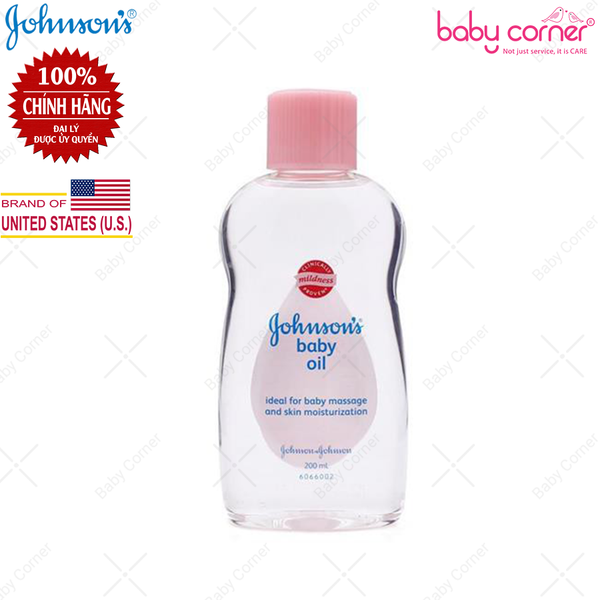  Dầu Massage và Dưỡng Ẩm Johnson's Baby Oil 