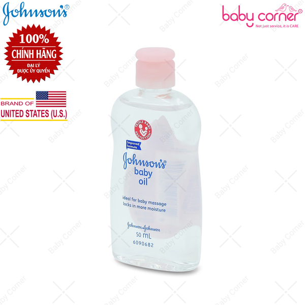  Dầu Massage và Dưỡng Ẩm Johnson's Baby Oil 