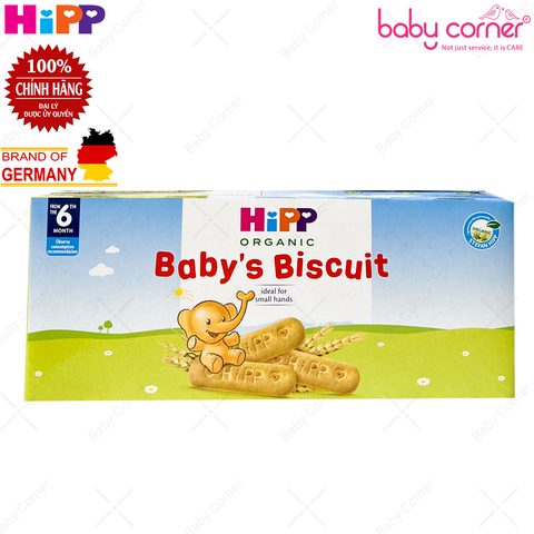  Bánh QUY/BISCUIT HiPP Organic 180g (6 tháng tuổi) 