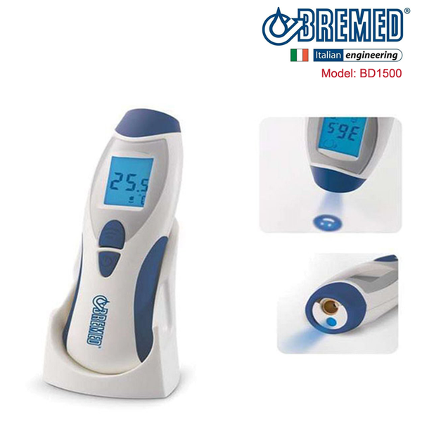  Nhiệt Kế Hồng Ngoại Đo Trán (Đèn Mặt Cười) BD1500 