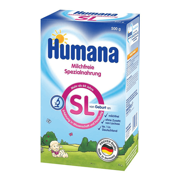 Sữa Bột Humana SL cho Bé Dị Ứng Đạm Sữa - 500g