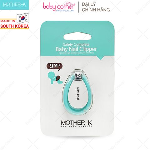  Kềm Cắt Móng Mother-K Hàn Quốc Cho Bé Từ 9 Tháng Tuổi 